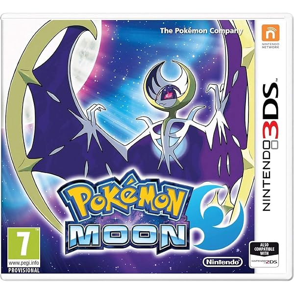 ポケモン ルナ ニンテンドー3DS 欧州版 Pokémon Lune : Amazon.co.uk: PC & Video Games